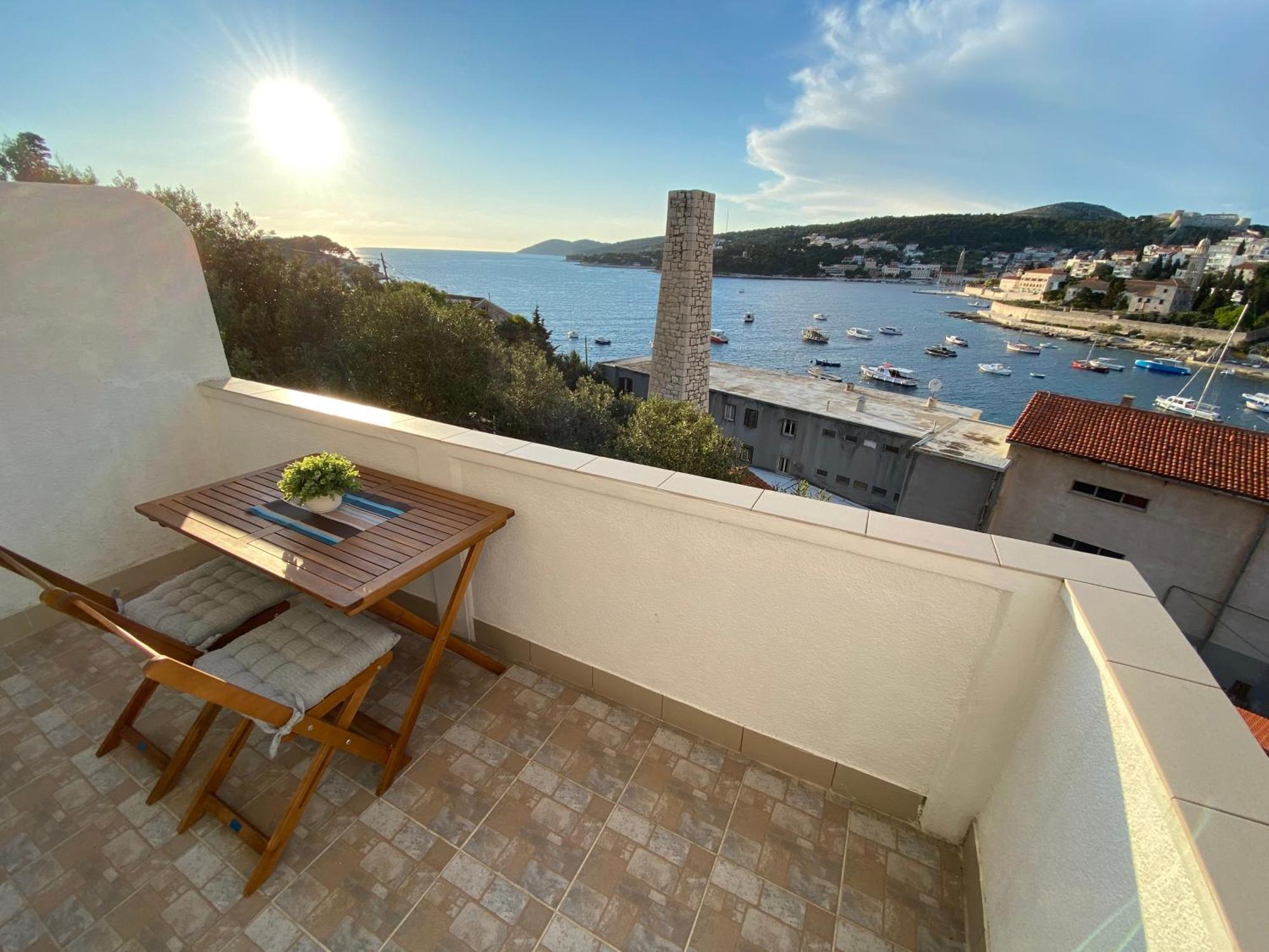 Apartament Sunset House With Seaview Hvar Town Zewnętrze zdjęcie